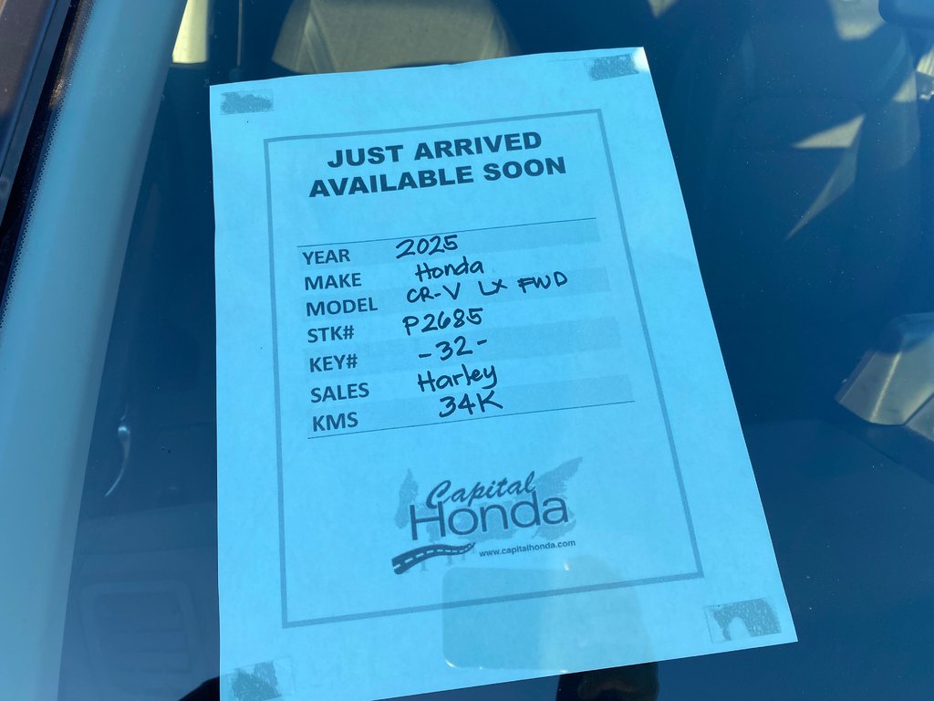 2025 Honda CR-V LX-1