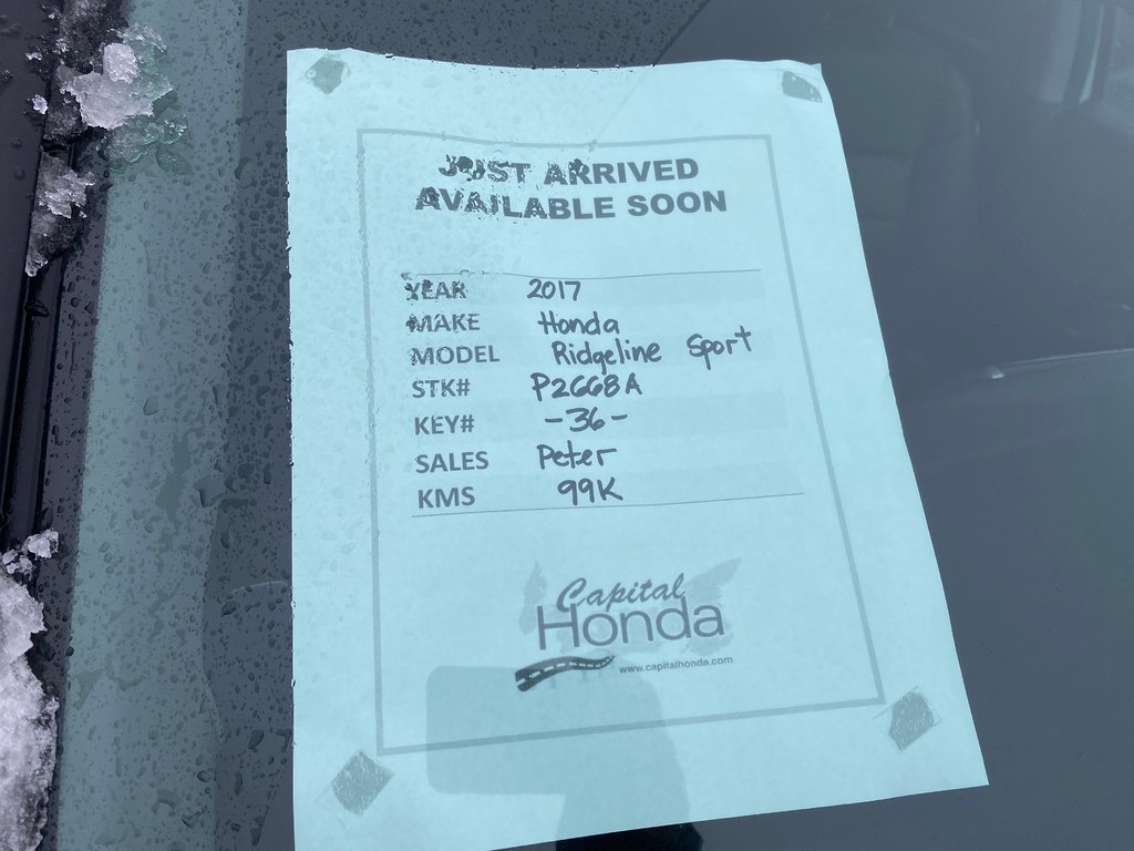 2017 Honda Ridgeline EX-L-1