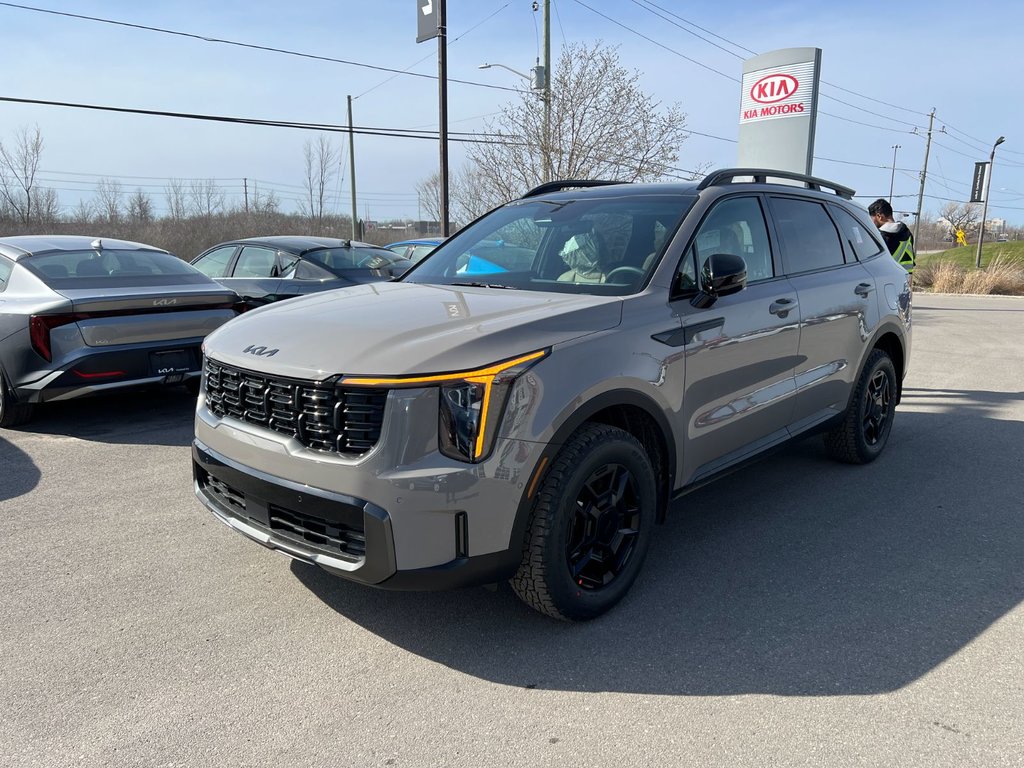 2025 Kia Sorento X-PRO Olive Brown Interior-1