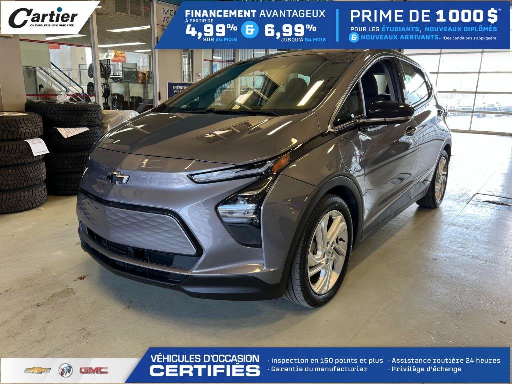 2022 Chevrolet Bolt EV in Quebec, Quebec - 1 - w1024h768px
