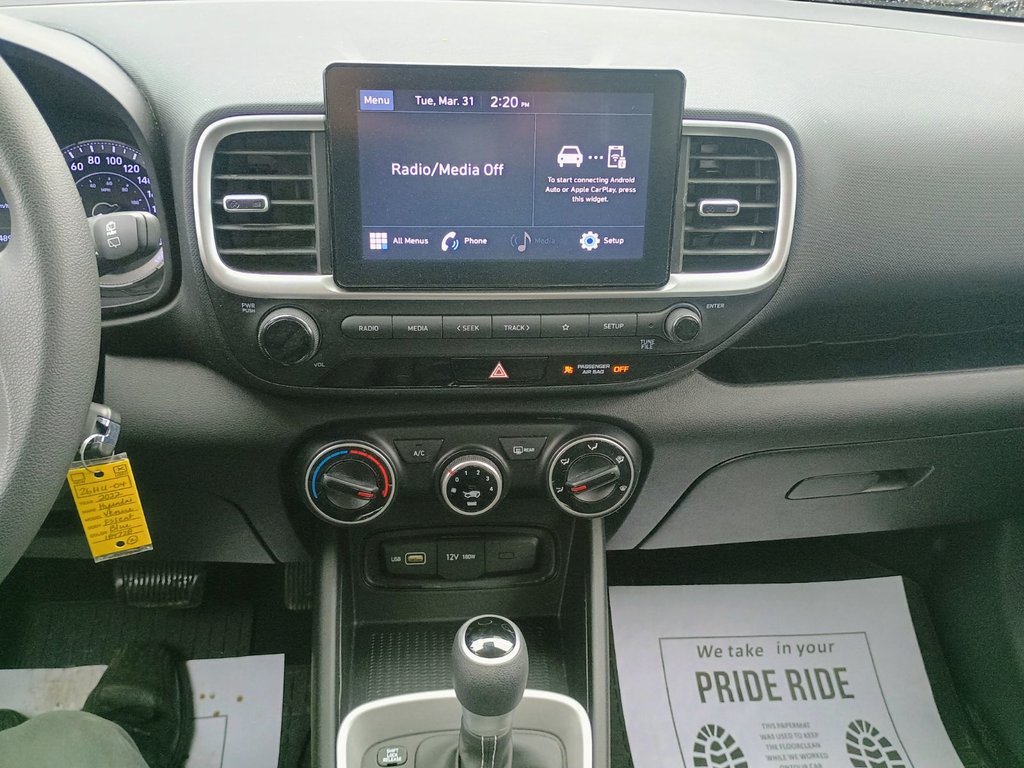 Hyundai VENUE ESSENTIAL 2022 à New Glasgow, Nouvelle-Écosse - 10 - w1024h768px