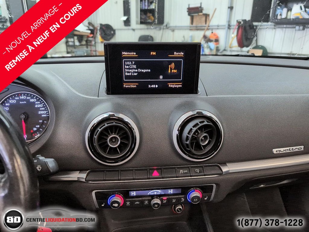 2015 Audi A3 2.0T Progressiv TSI QUATTRO  CONVERTIBLE in Granby, Quebec - 13 - w1024h768px