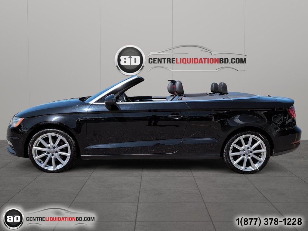 2015 Audi A3 2.0T Progressiv TSI QUATTRO  CONVERTIBLE in Granby, Quebec - 9 - w1024h768px