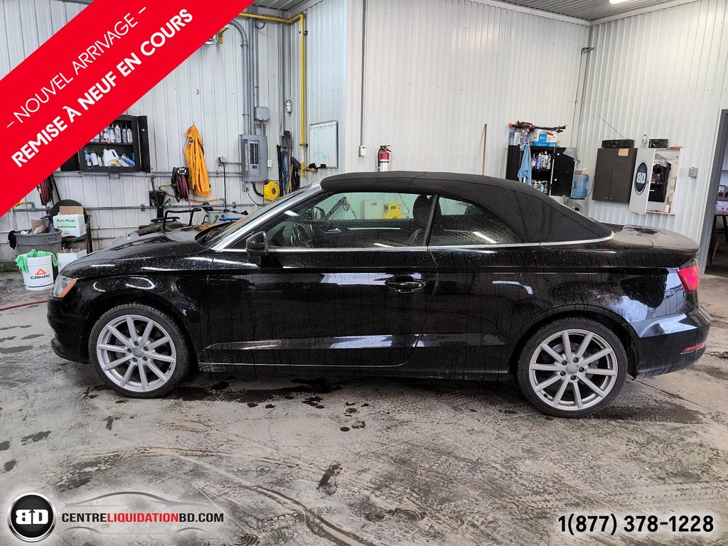 2015 Audi A3 2.0T Progressiv TSI QUATTRO  CONVERTIBLE in Granby, Quebec - 15 - w1024h768px