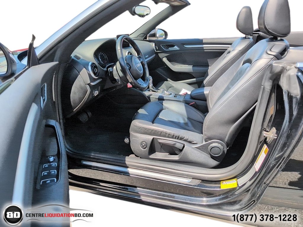 2015 Audi A3 2.0T Progressiv TSI QUATTRO  CONVERTIBLE in Granby, Quebec - 13 - w1024h768px