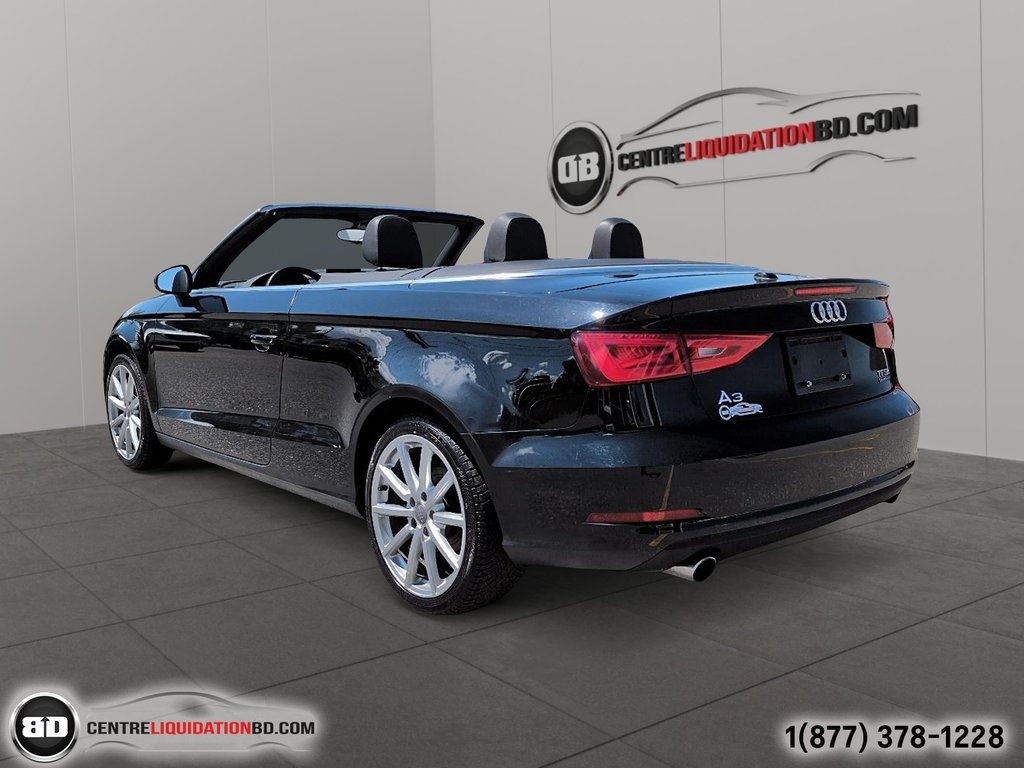 2015 Audi A3 2.0T Progressiv TSI QUATTRO  CONVERTIBLE in Granby, Quebec - 8 - w1024h768px