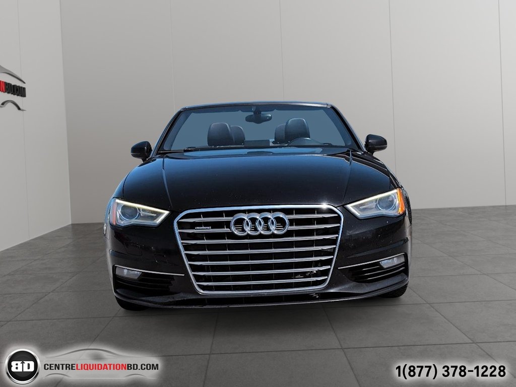 2015 Audi A3 2.0T Progressiv TSI QUATTRO  CONVERTIBLE in Granby, Quebec - 2 - w1024h768px