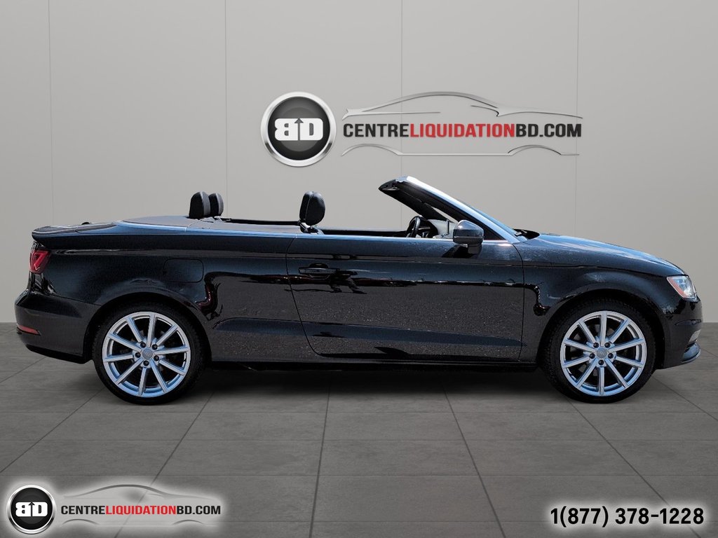 2015 Audi A3 2.0T Progressiv TSI QUATTRO  CONVERTIBLE in Granby, Quebec - 4 - w1024h768px