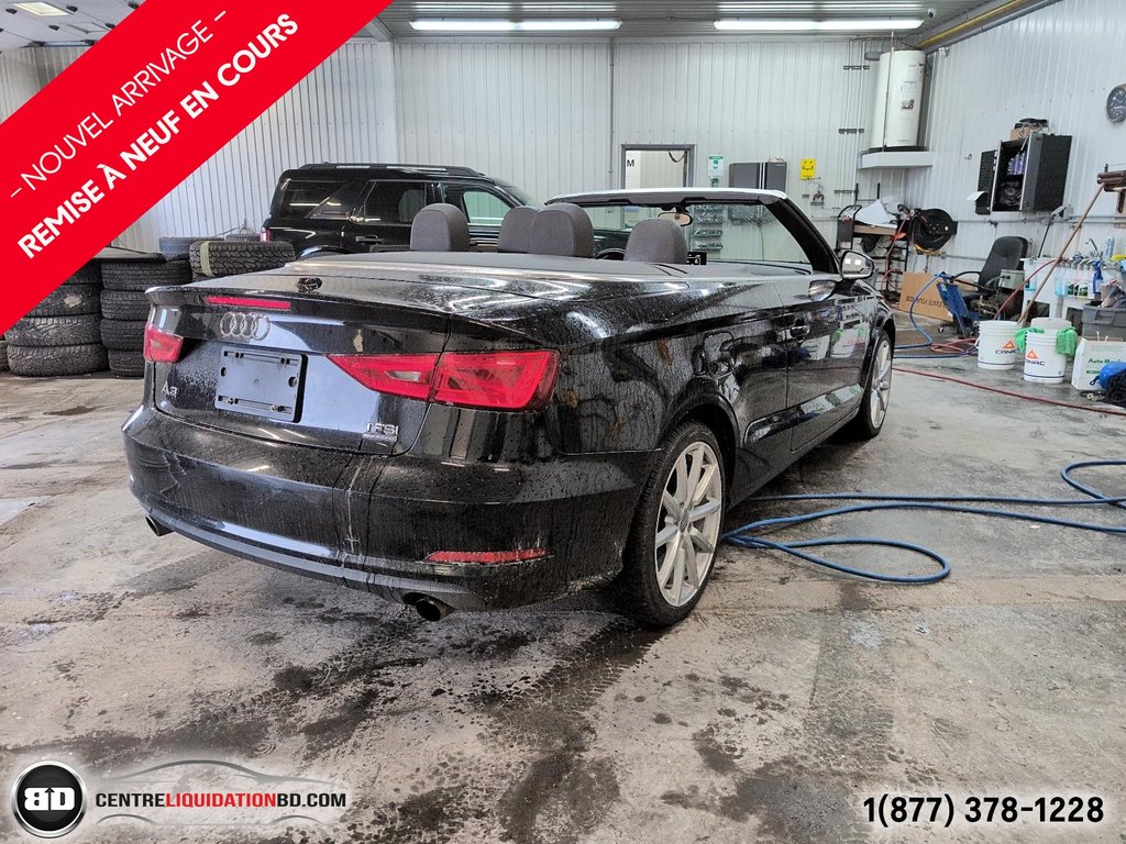 2015 Audi A3 2.0T Progressiv TSI QUATTRO  CONVERTIBLE in Granby, Quebec - 8 - w1024h768px