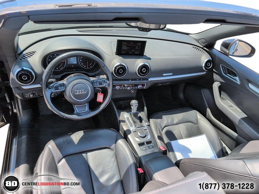 2015 Audi A3 2.0T Progressiv TSI QUATTRO  CONVERTIBLE in Granby, Quebec - 16 - w1024h768px