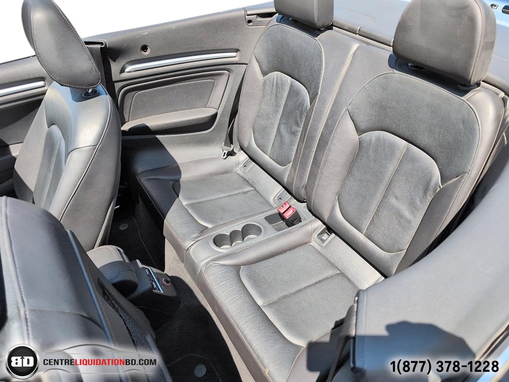 2015 Audi A3 2.0T Progressiv TSI QUATTRO  CONVERTIBLE in Granby, Quebec - 14 - w1024h768px