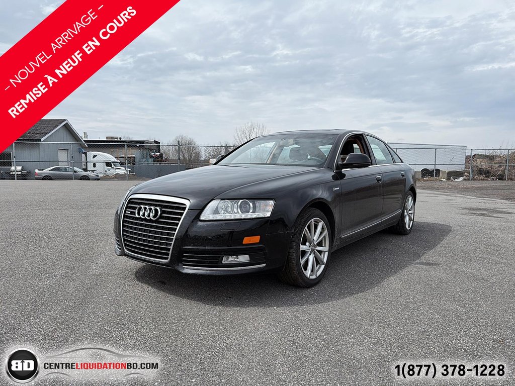 Audi A6 3.0L SUPERCHARGE QUATTRO *RECONSTRUIT* 2010 à Granby, Québec - 1 - w1024h768px