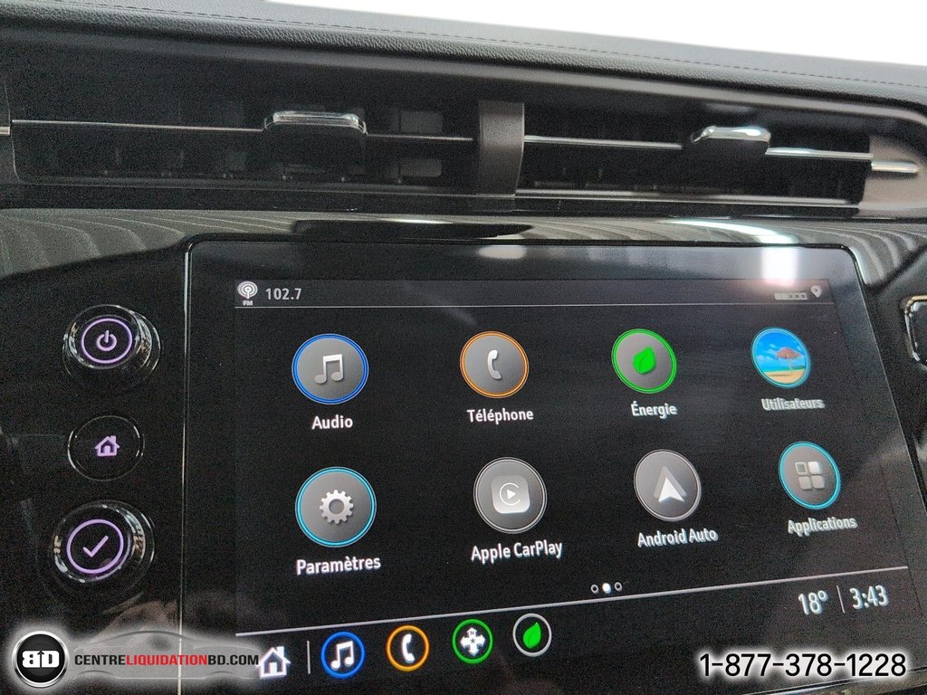 Chevrolet Bolt EUV LT SIEGES ET VOLANT CHAUFFANT, 2 SET DE ROUES 2023 à Granby, Québec - 19 - w1024h768px