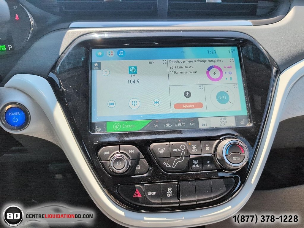 2020 Chevrolet Bolt EV LT (VGA VÉHICULE RECONSTRUIT) in Granby, Quebec - 19 - w1024h768px