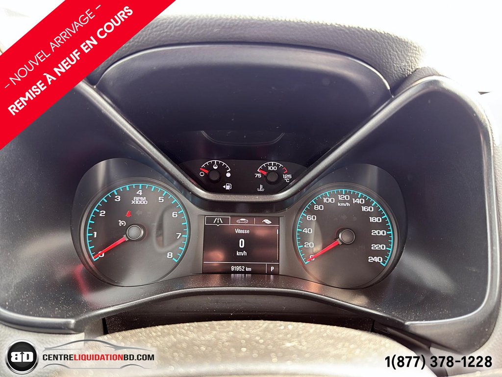 Chevrolet Colorado V6 4X4 WT DOUBLE CAB BOITE 6P 2019 à Granby, Québec - 14 - w1024h768px