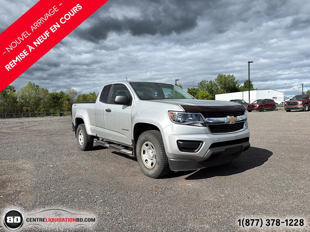 Chevrolet Colorado V6 4X4 WT DOUBLE CAB BOITE 6P 2019 à Granby, Québec - 4 - w1024h768px