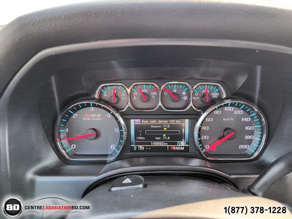 2015 Chevrolet Silverado 1500 LT V8 DOUBLE CAB BOÎTE 6.5P Z71 in Granby, Quebec - 19 - w1024h768px
