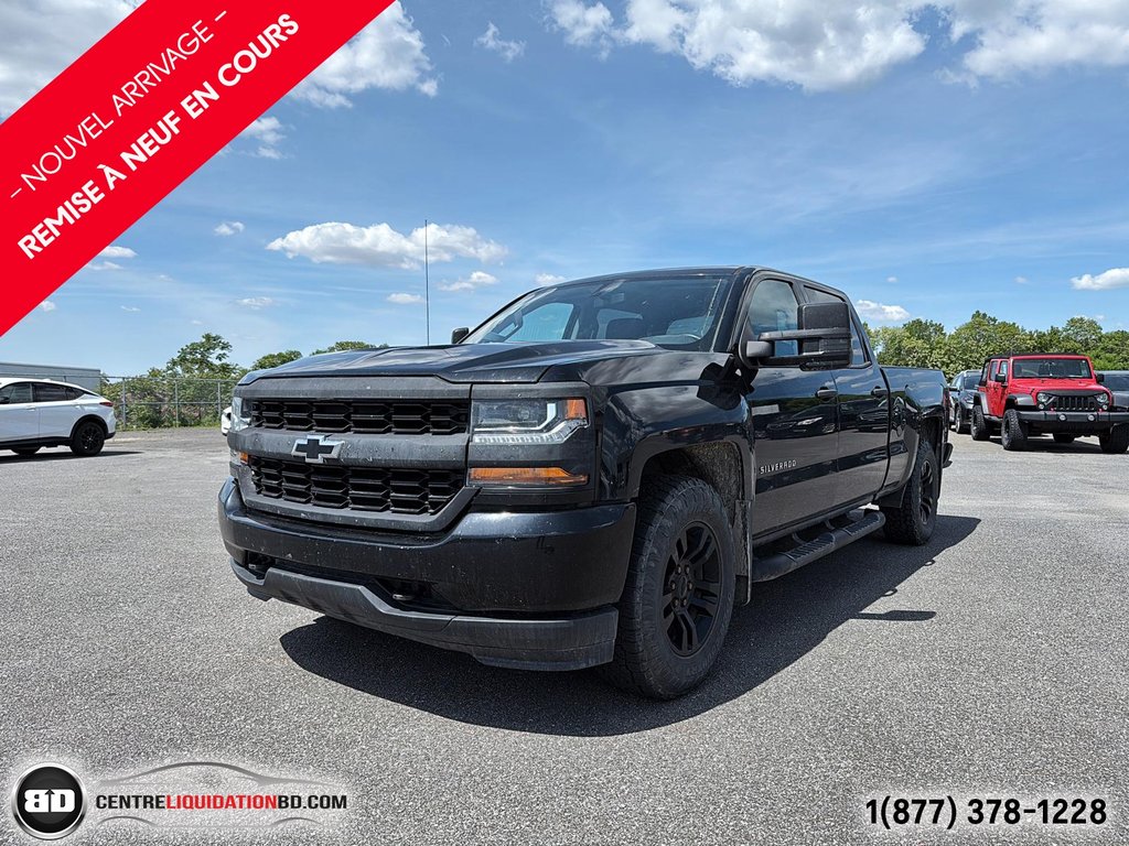 Chevrolet Silverado 1500 WT 5.3L CREW CAB BOÎTE 6.5P 2018 à Granby, Québec - 1 - w1024h768px