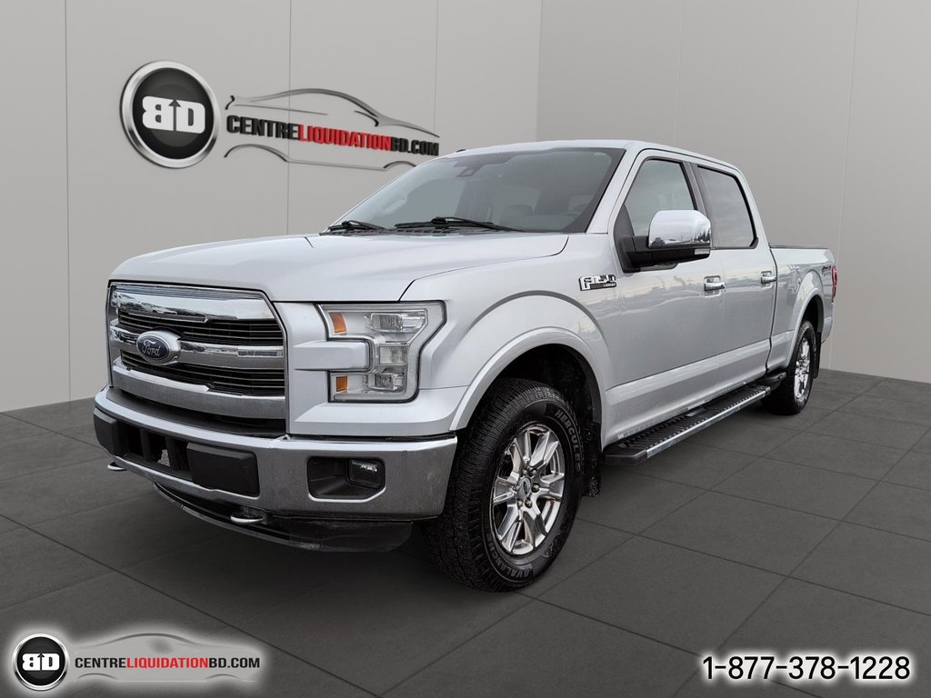 2016 Ford F-150 LARIAT SUPERCREW V8 5.0L in Granby, Quebec - 1 - w1024h768px