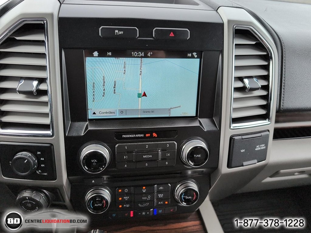 2016 Ford F-150 LARIAT SUPERCREW V8 5.0L in Granby, Quebec - 19 - w1024h768px