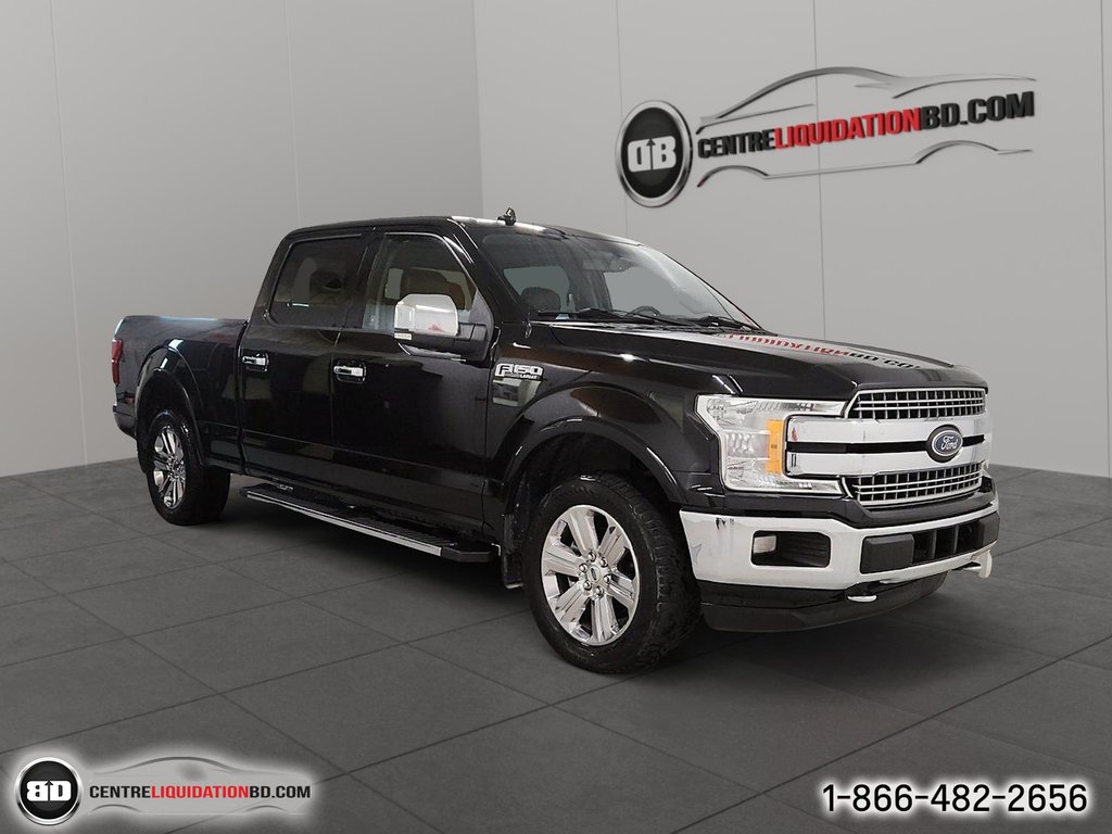 2018  F-150 LARIAT CREW CAB BOITE 6.5P in Granby, Quebec - 3 - w1024h768px