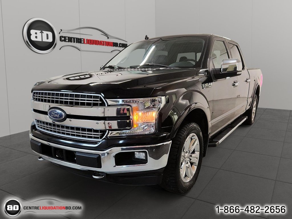 2018  F-150 LARIAT CREW CAB BOITE 6.5P in Granby, Quebec - 1 - w1024h768px