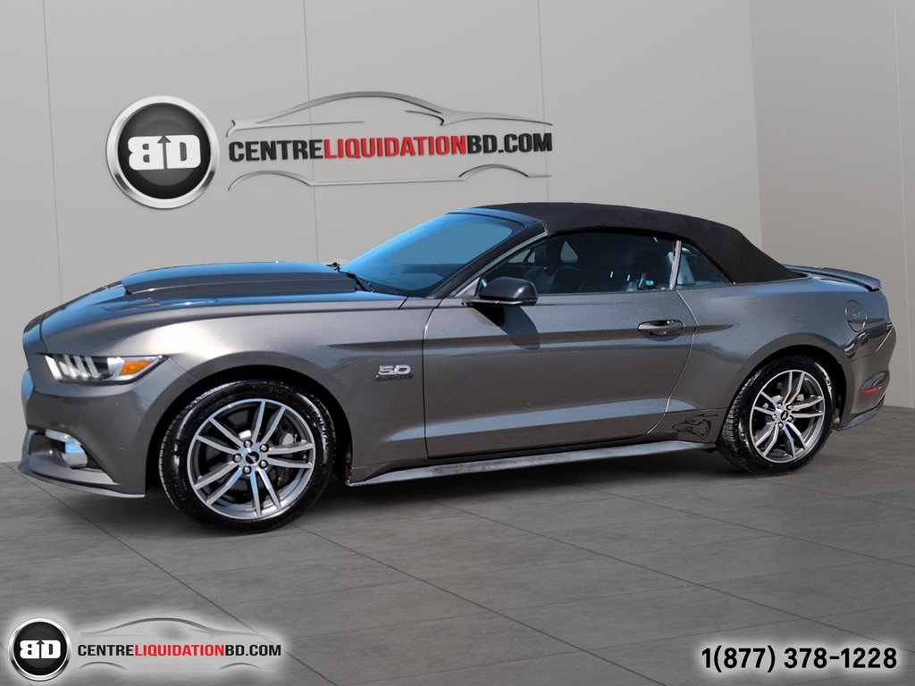 2016 Ford Mustang GT Premium cabriolet v8 5.0L in Granby, Quebec - 24 - w1024h768px