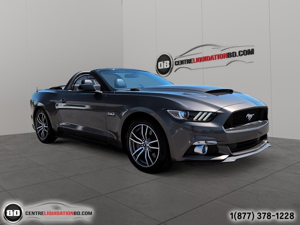 2016 Ford Mustang GT Premium cabriolet v8 5.0L in Granby, Quebec - 3 - w1024h768px