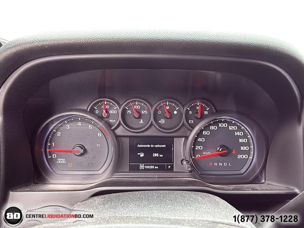 2019 GMC Sierra 1500 SINGLE CAB V6 4X4 4.3L BOÎTE 8P + BOÎTE DE FIBRE in Granby, Quebec - 20 - w1024h768px