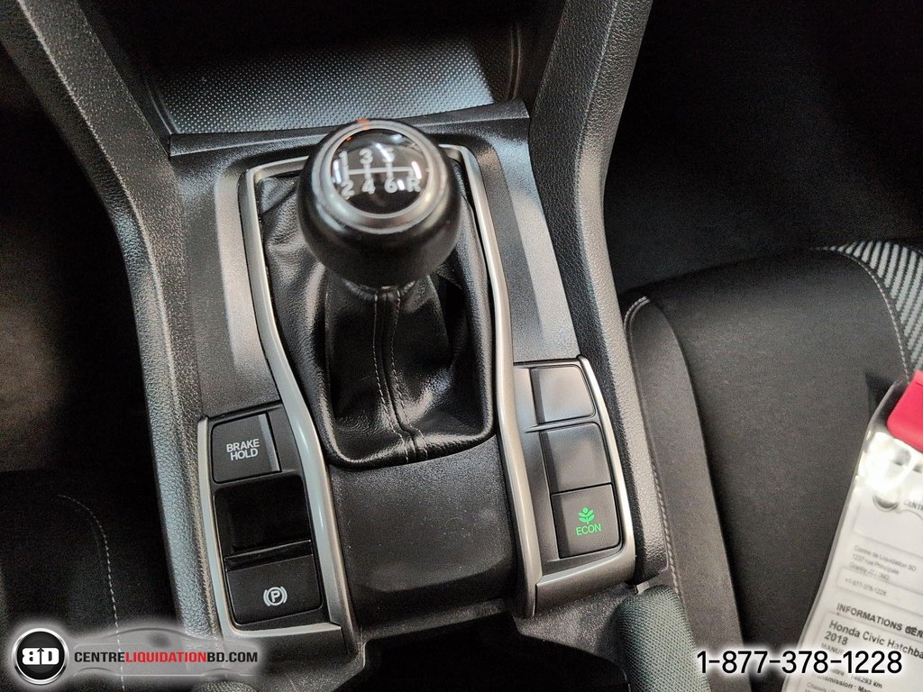 2018 Honda Civic Hatchback LX in Granby, Quebec - 17 - w1024h768px