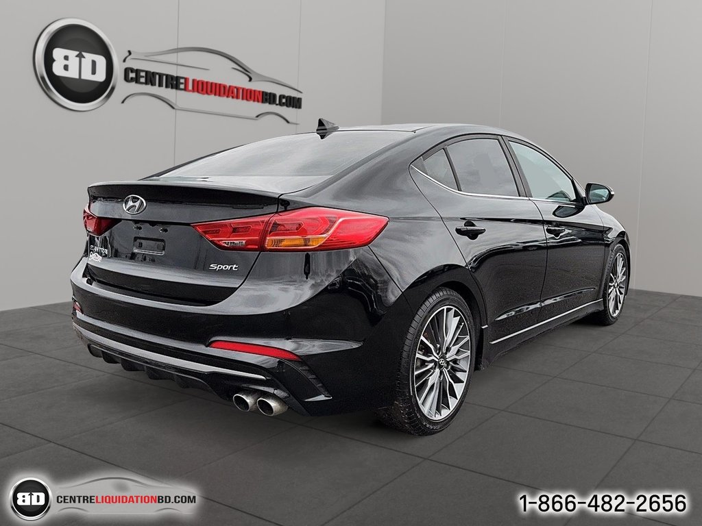 Elantra Sport TURBO 6VIT CUIR TOIT SIEGES VOLANT CHAUFFANT 2017 à Granby, Québec - 5 - w1024h768px