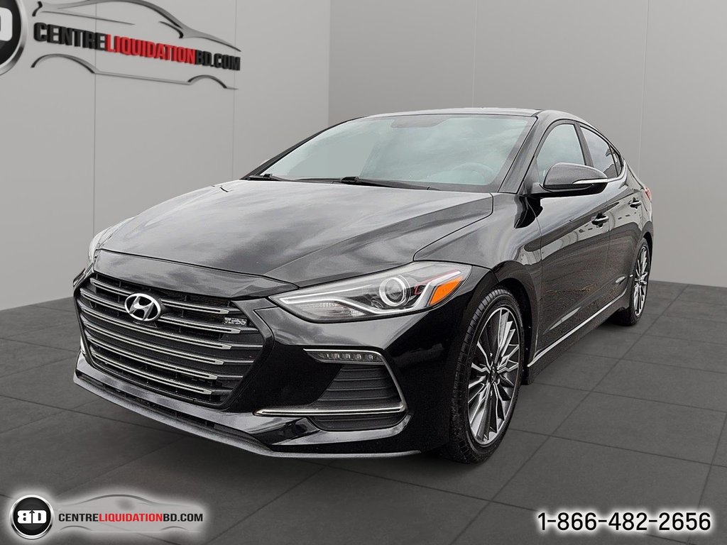 Elantra Sport TURBO 6VIT CUIR TOIT SIEGES VOLANT CHAUFFANT 2017 à Granby, Québec - 1 - w1024h768px