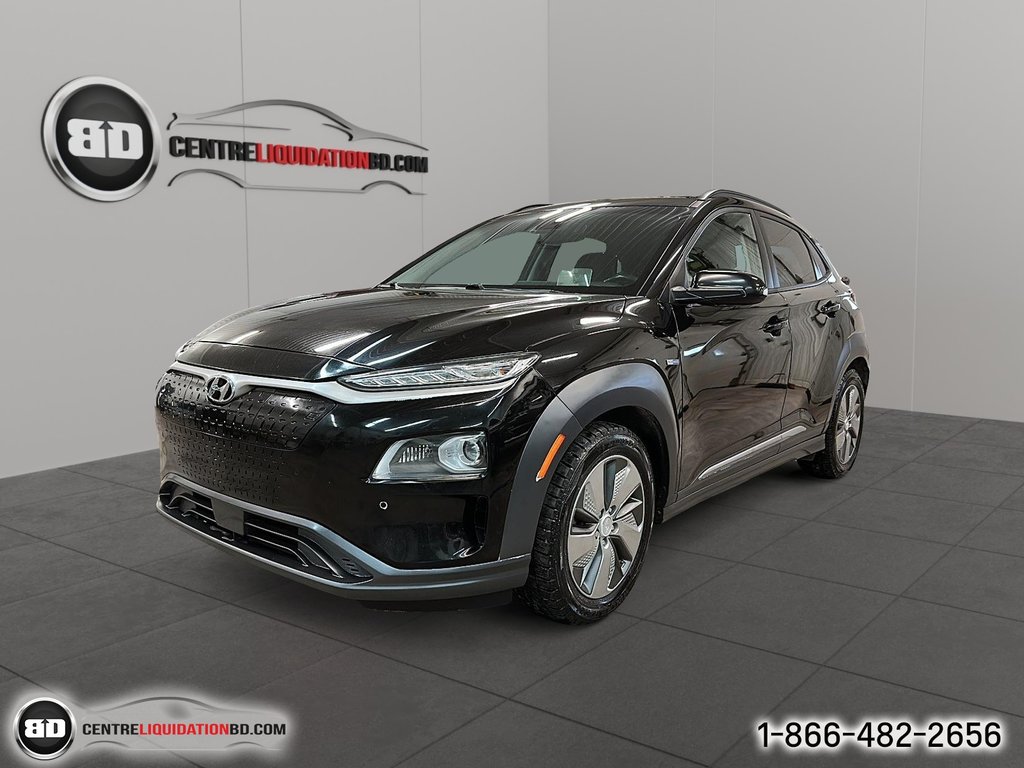 2019 Hyundai KONA ELECTRIC Ultimate 415 KM AUTONOMIE TOIT CUIR in Granby, Quebec - 1 - w1024h768px