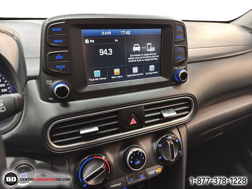 Hyundai Kona TREND 1.6L TURBO AWF 2018 à Granby, Québec - 21 - w1024h768px