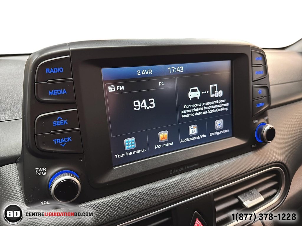 Hyundai Kona TREND 1.6L TURBO AWD 2018 à Granby, Québec - 25 - w1024h768px