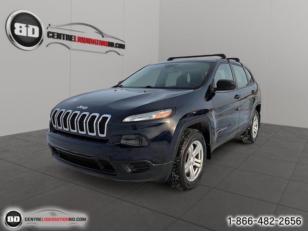 2015 Jeep Cherokee SPORT MOTEUR 3.2 L AWD V6 in Granby, Quebec - 1 - w1024h768px