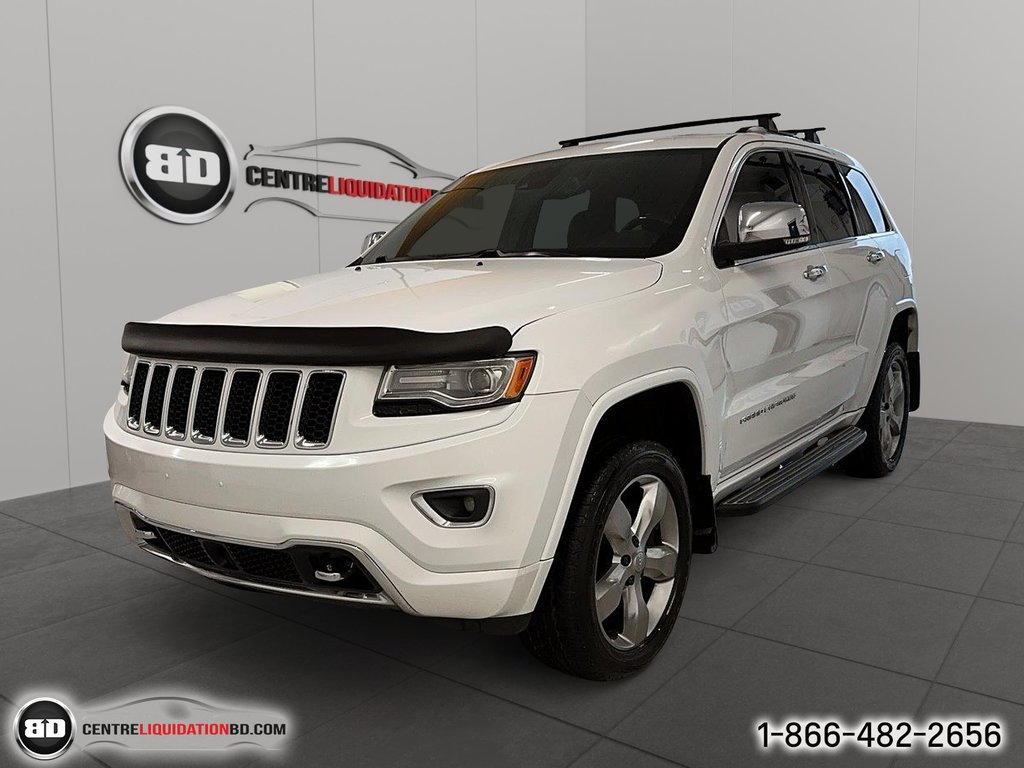 2014  Grand Cherokee Overland DIESEL TOIT PANORAMIQUE NAVIGATION in Granby, Quebec - 1 - w1024h768px