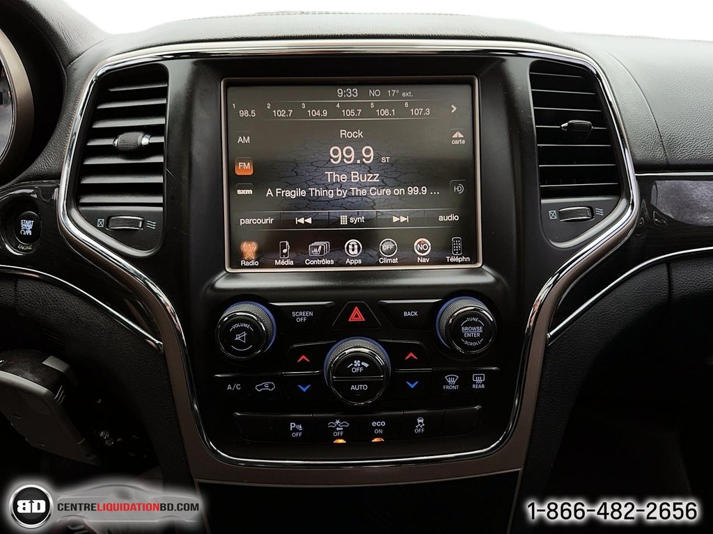 2014  Grand Cherokee Overland DIESEL TOIT PANORAMIQUE NAVIGATION in Granby, Quebec - 16 - w1024h768px