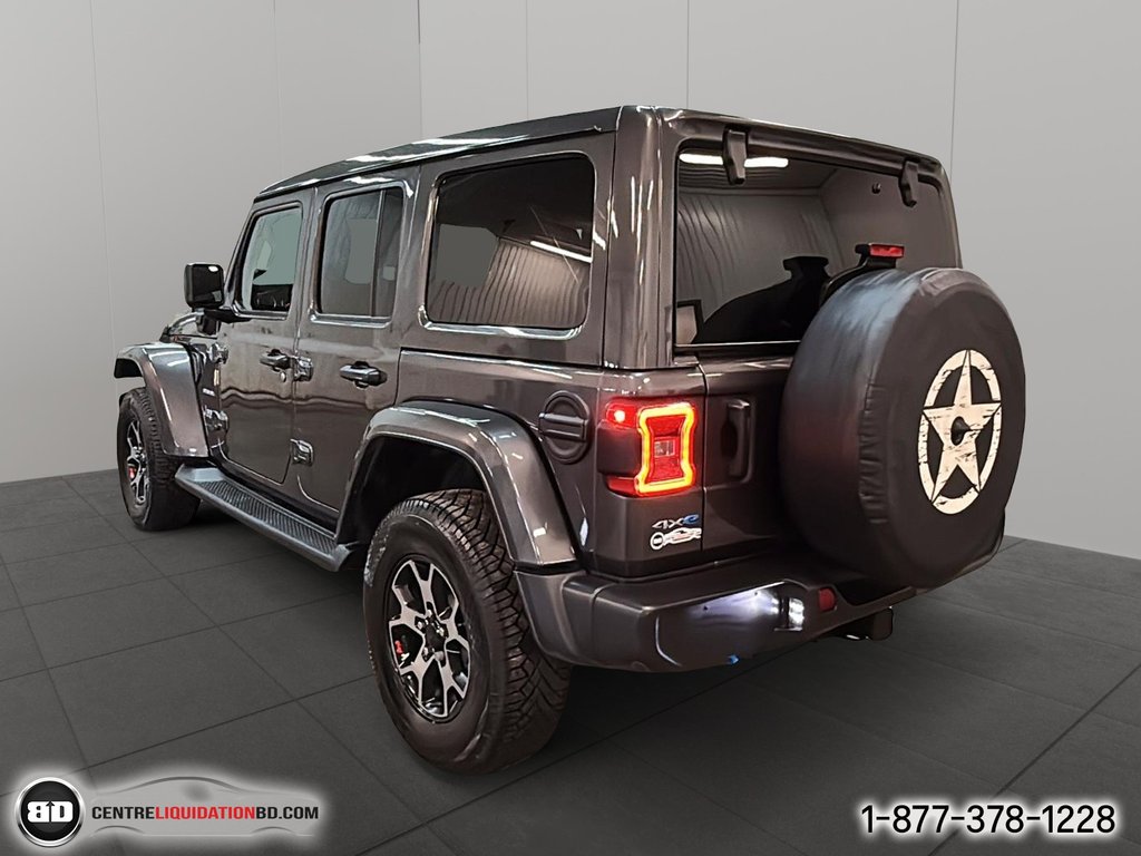 2021 Jeep Wrangler 4xe UNLIMITED SAHARA SKY ROOF in Granby, Quebec - 8 - w1024h768px