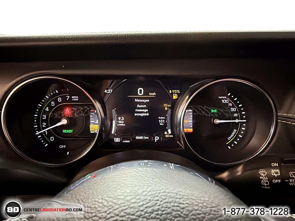 2021 Jeep Wrangler 4xe UNLIMITED SAHARA SKY ROOF in Granby, Quebec - 20 - w1024h768px