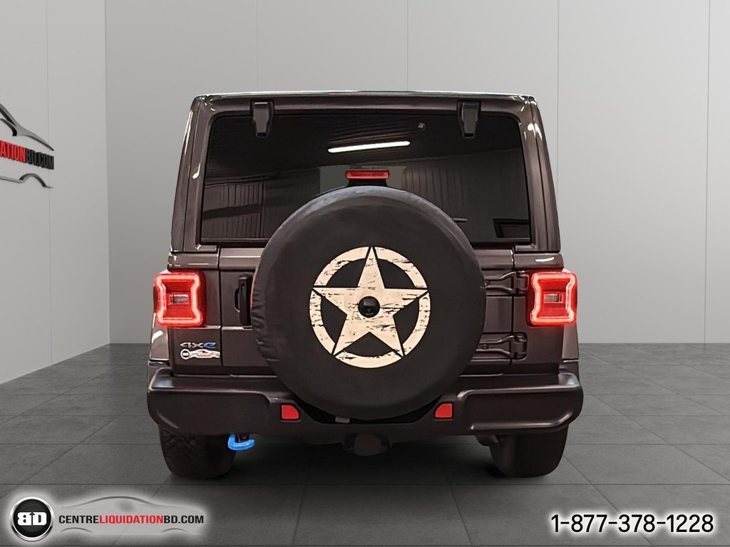 2021 Jeep Wrangler 4xe UNLIMITED SAHARA SKY ROOF in Granby, Quebec - 7 - w1024h768px