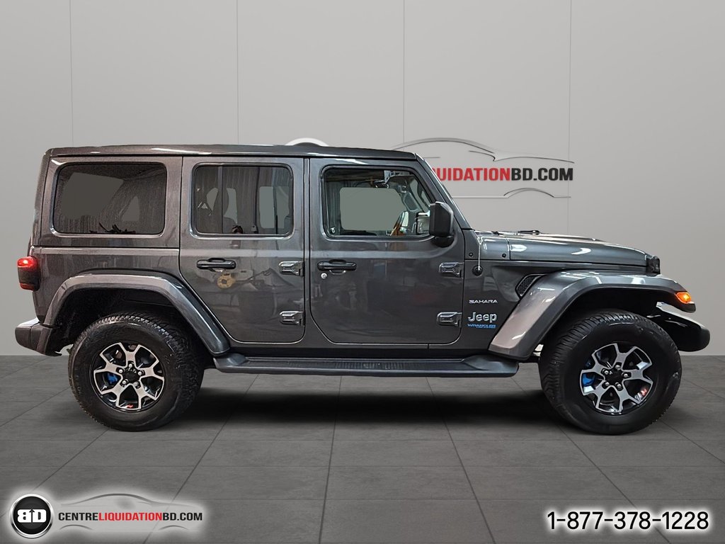2021 Jeep Wrangler 4xe UNLIMITED SAHARA SKY ROOF in Granby, Quebec - 4 - w1024h768px