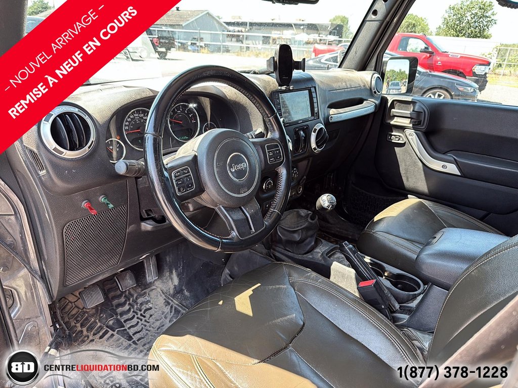 2016 Jeep Wrangler Unlimited SAHARA CUIR 2 TOITS in Granby, Quebec - 11 - w1024h768px