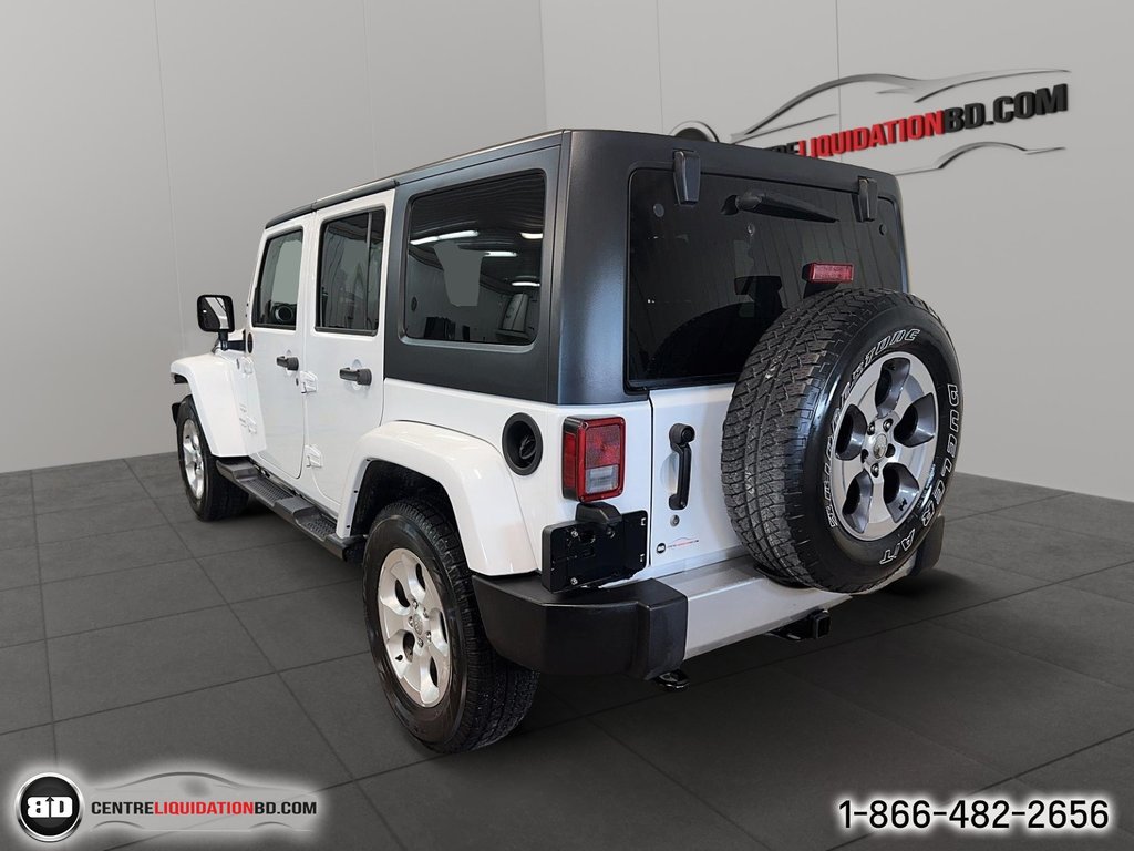 Jeep Wrangler Unlimited SAHARA 4X4 V6 3.6L NAVIGATION 2017 à Granby, Québec - 6 - w1024h768px