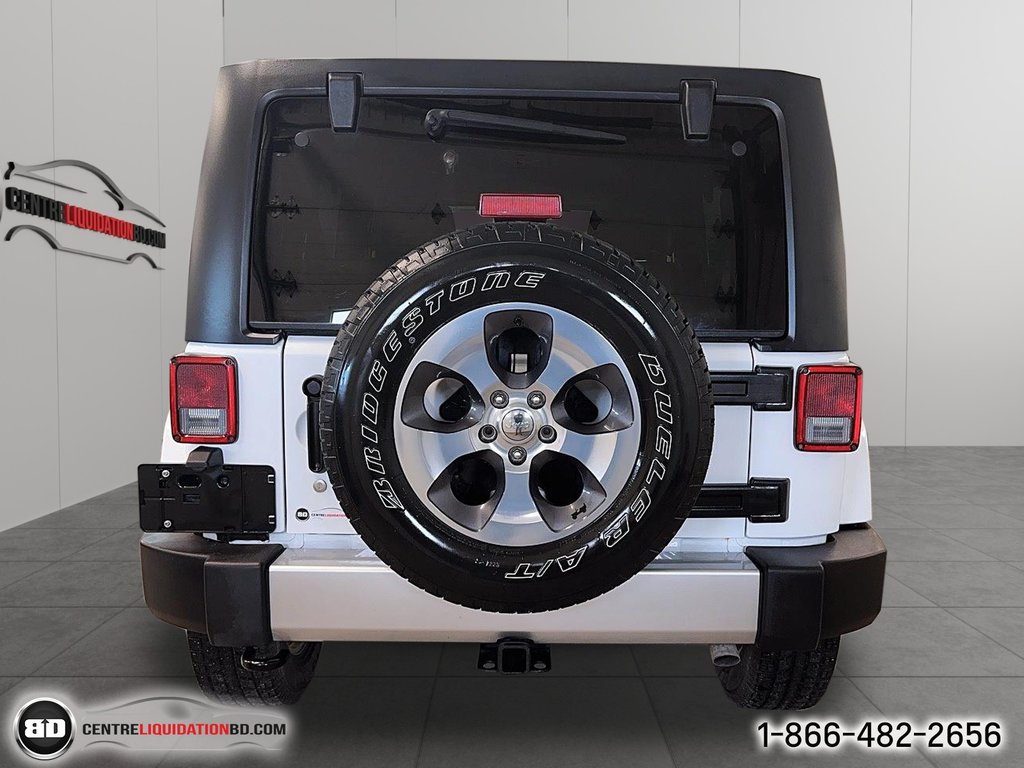 Jeep Wrangler Unlimited SAHARA 4X4 V6 3.6L NAVIGATION 2017 à Granby, Québec - 5 - w1024h768px