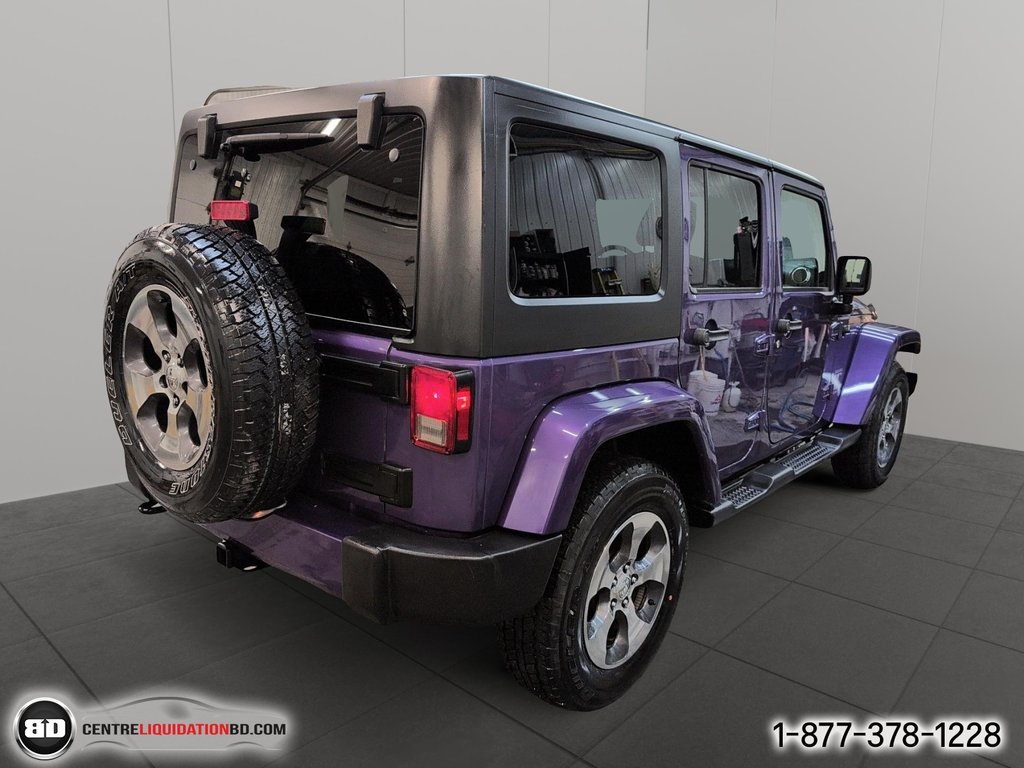 2017 Jeep Wrangler Unlimited Sahara V6 3.6L NAVIGATION AUTOMATIQUE in Granby, Quebec - 6 - w1024h768px