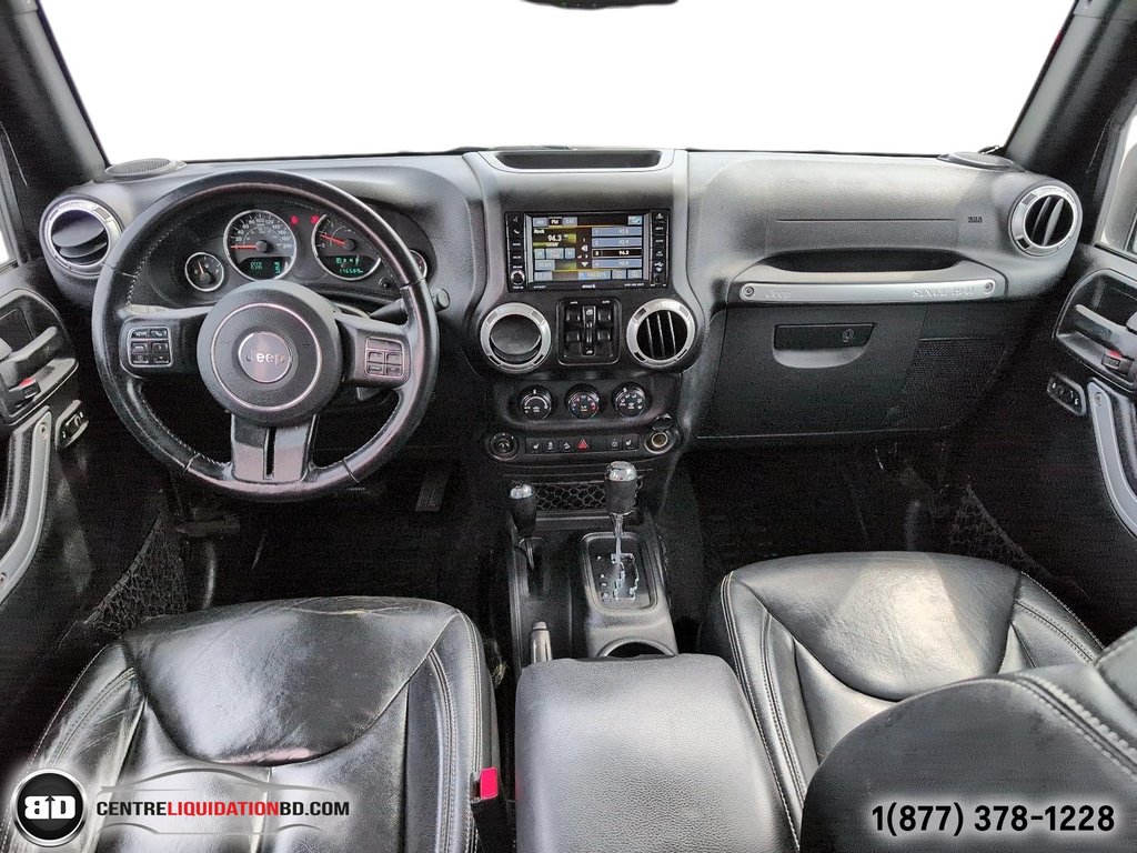 Jeep Wrangler Unlimited SAHARA V6 3.6L CUIR 2017 à Granby, Québec - 16 - w1024h768px
