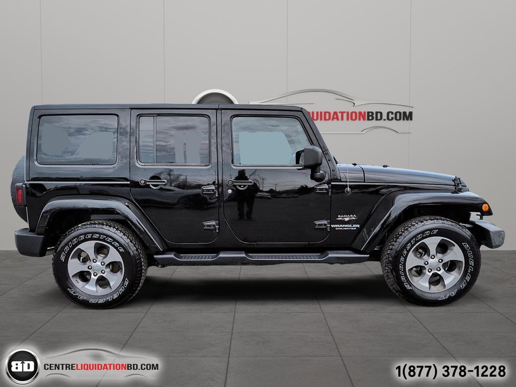 Jeep Wrangler Unlimited SAHARA V6 3.6L CUIR 2017 à Granby, Québec - 4 - w1024h768px