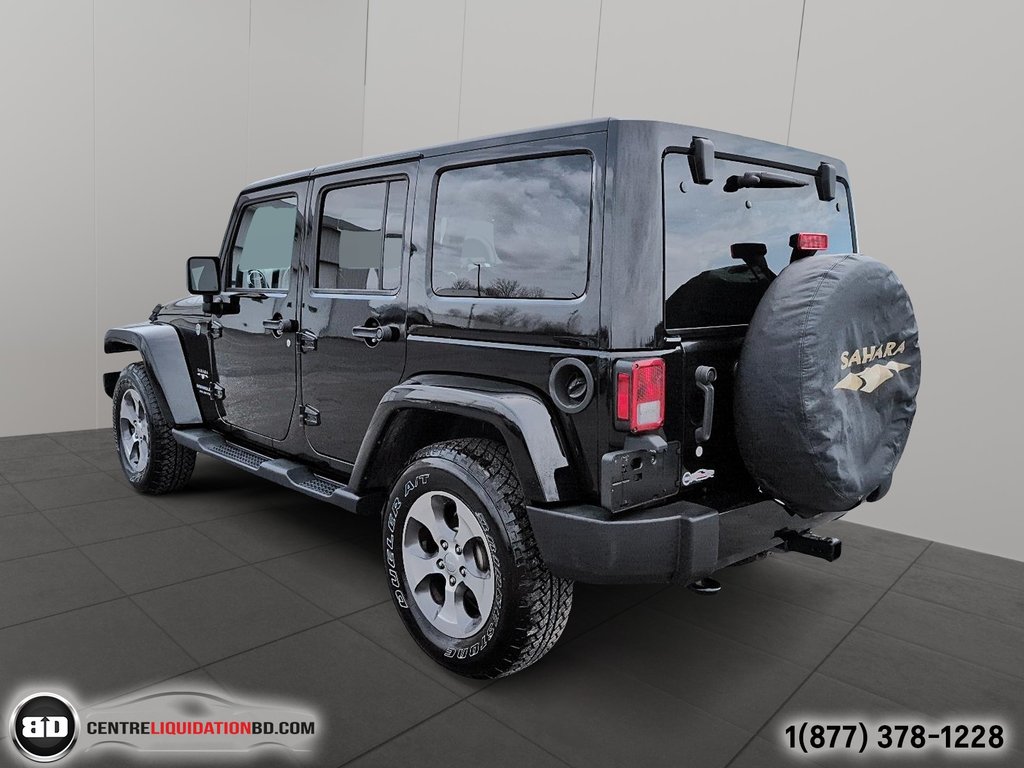 Jeep Wrangler Unlimited SAHARA V6 3.6L CUIR 2017 à Granby, Québec - 8 - w1024h768px