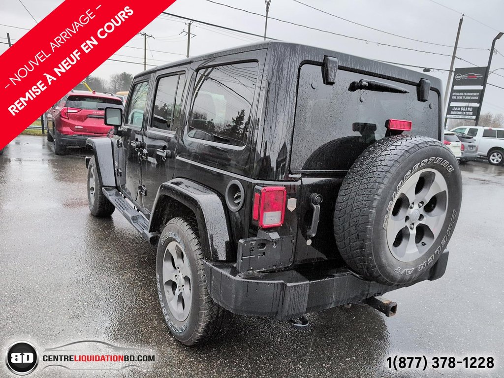 Jeep Wrangler Unlimited SAHARA V6 3.6L CUIR 2017 à Granby, Québec - 10 - w1024h768px